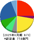 ＩＭＡＧＩＣＡ　ＧＲＯＵＰ 貸借対照表 2025年6月期