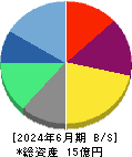 インフォメティス 貸借対照表 2024年6月期