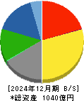 大日本塗料 貸借対照表 2024年12月期