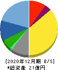 JIG-SAW 貸借対照表 2020年12月期 JIG-SAW 貸借対照表 2020年12月期