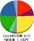 住友ゴム工業 貸借対照表 2024年6月期
