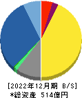 ゲームカード・ジョイコホールディングス 貸借対照表 2022年12月期