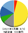 テセック 貸借対照表 2021年3月期 テセック 貸借対照表 2021年3月期