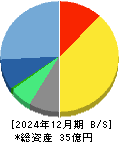 アイキューブドシステムズ 貸借対照表 2024年12月期
