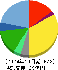 SCAT 貸借対照表 2024年10月期 SCAT 貸借対照表 2024年10月期