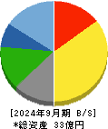 カワセコンピュータサプライ 貸借対照表 2024年9月期