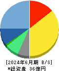 アイキューブドシステムズ 貸借対照表 2024年6月期 アイキューブドシステムズ 貸借対照表 2024年6月期