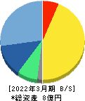 DNAチップ研究所 貸借対照表 2022年3月期 DNAチップ研究所 貸借対照表 2022年3月期