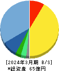 ダブルスタンダード 貸借対照表 2024年3月期