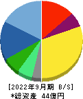 ワットマン 貸借対照表 2022年9月期 ワットマン 貸借対照表 2022年9月期