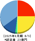 ピクスタ 貸借対照表 2025年6月期