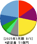 プロジェクトホールディングス 貸借対照表 2025年3月期