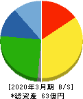 東葛ホールディングス 貸借対照表 2020年3月期