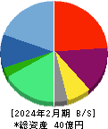 トリプルアイズ 貸借対照表 2024年2月期