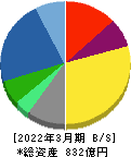あすか製薬ホールディングス 貸借対照表 2022年3月期 あすか製薬ホールディングス 貸借対照表 2022年3月期