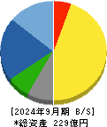 アバールデータ 貸借対照表 2024年9月期