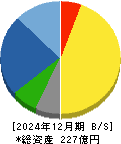 アバールデータ 貸借対照表 2024年12月期