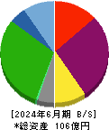 AIAIグループ 貸借対照表 2024年6月期 AIAIグループ 貸借対照表 2024年6月期