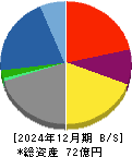 グローバルセキュリティエキスパート 貸借対照表 2024年12月期