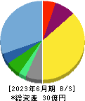 ガーラ 貸借対照表 2023年6月期