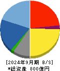 東洋証券 貸借対照表 2024年9月期