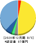 ザインエレクトロニクス 貸借対照表 2020年12月期