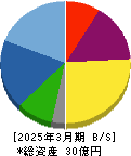 プラコー 貸借対照表 2025年3月期 プラコー 貸借対照表 2025年3月期