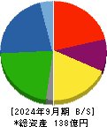 チタン工業 貸借対照表 2024年9月期