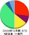 ビープラッツ 貸借対照表 2024年12月期