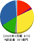 ジオスター 貸借対照表 2020年3月期 ジオスター 貸借対照表 2020年3月期
