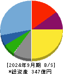 ＪＰホールディングス 貸借対照表 2024年9月期