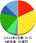 ＡＳＪ 貸借対照表 2024年9月期