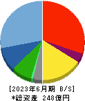 ウェルネット 貸借対照表 2023年6月期