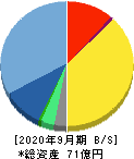メドピア 貸借対照表 2020年9月期 メドピア 貸借対照表 2020年9月期