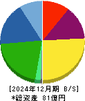 テクニスコ 貸借対照表 2024年12月期