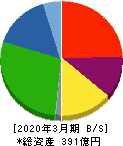 東洋合成工業 貸借対照表 2020年3月期 東洋合成工業 貸借対照表 2020年3月期