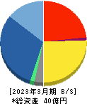 IACEトラベル 貸借対照表 2023年3月期 IACEトラベル 貸借対照表 2023年3月期