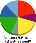 フェローテックホールディングス 貸借対照表 2024年3月期 フェローテックホールディングス 貸借対照表 2024年3月期