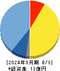 セキュアヴェイル 貸借対照表 2024年9月期