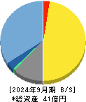 ＡＩフュージョンキャピタルグループ 貸借対照表 2024年9月期