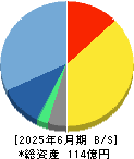 プロシップ 貸借対照表 2025年6月期