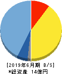 ビーブレイクシステムズ 貸借対照表 2019年6月期 ビーブレイクシステムズ 貸借対照表 2019年6月期