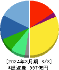 三井松島ホールディングス 貸借対照表 2024年3月期