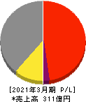 竹田ｉＰホールディングス 損益計算書 2021年3月期