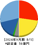 メディックス 貸借対照表 2024年9月期
