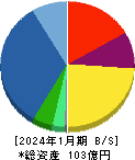 グリーンエナジー＆カンパニー 貸借対照表 2024年1月期