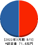 日本取引所グループ 貸借対照表 2022年3月期 日本取引所グループ 貸借対照表 2022年3月期