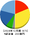 テノックス 貸借対照表 2024年12月期