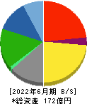 構造計画研究所ホールディングス 貸借対照表 2022年6月期 構造計画研究所ホールディングス 貸借対照表 2022年6月期