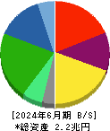ＮＩＰＰＯＮ　ＥＸＰＲＥＳＳホールディングス 貸借対照表 2024年6月期